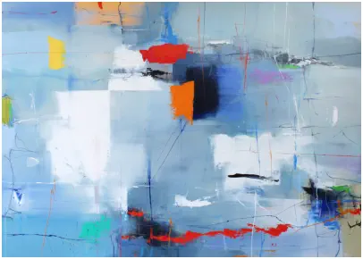 Day of memories, Acryl auf Leiwand, Format  100  x 140 cm. VERKAUFT