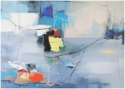 "Day of memories"   Oel auf Leiwand, Format 100 x 140 cm.VERKAUFT