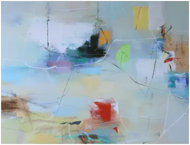The pride of discovery,  Oel auf Leiwand, Format 100 x 140 cm.